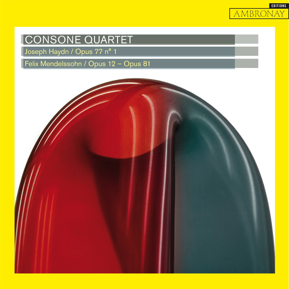 Consone Quartet - Haydn: Opus 77 No 1 / Mendelssohn: Opus 12-81 [CD]