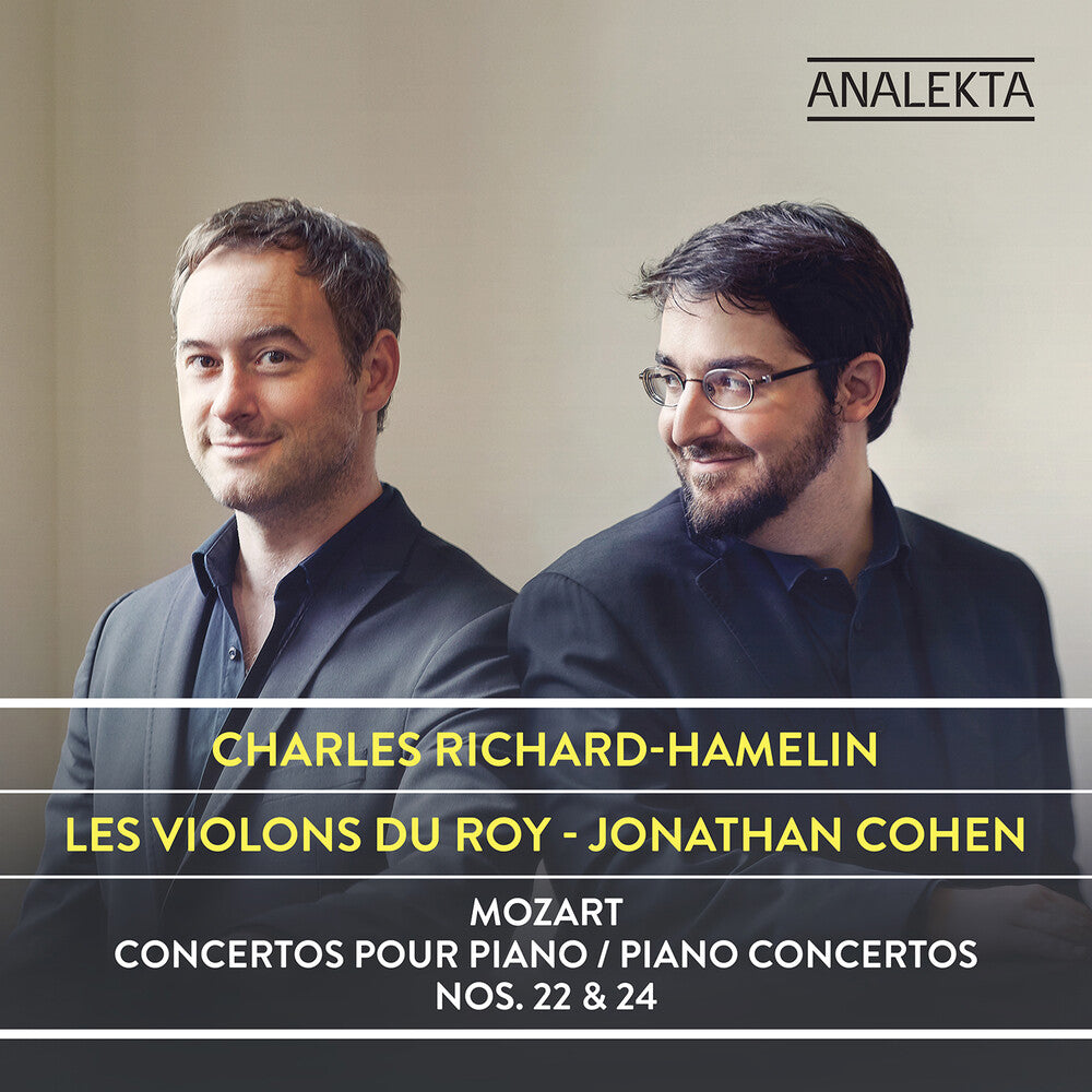 Mozart / Richard-Charles Hamelin / Cohen,Jonathan - Mozart: Piano Concertos 22 & 24 [CD]
