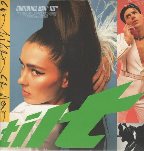 Confidence Man - Tilt - Yellow - Vinyl Record
