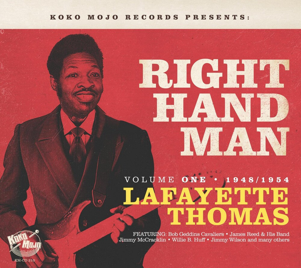 Lafayette Thomas: Right Hand Man 1 1948-1954 / Var - Lafayette Thomas: Right Hand Man Volume 1 1948-1954 [CD]