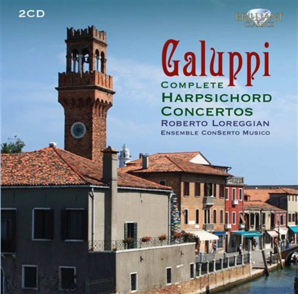 Ensemble ConSerto Musico - Galuppi: Complete Harpsichord Concertos [CD]