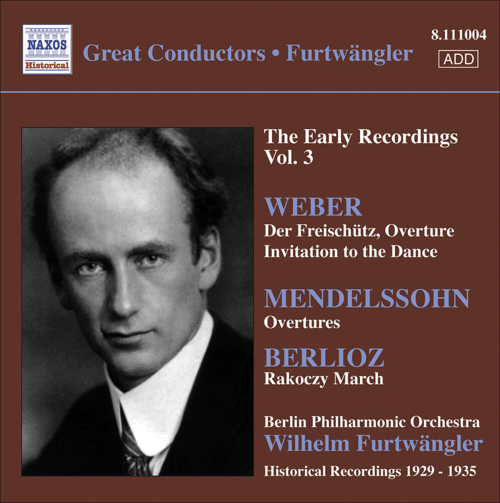 Wilhelm Furtwangler & Berlin - Early Recordings Vol. 3 [CD]