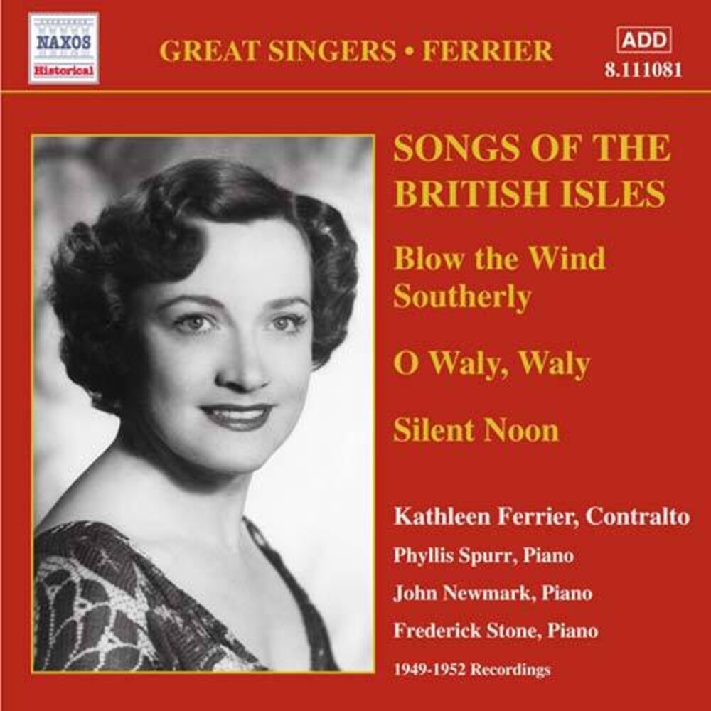 KATHLEEN FERRIER - Songs of the British Isles [CD]