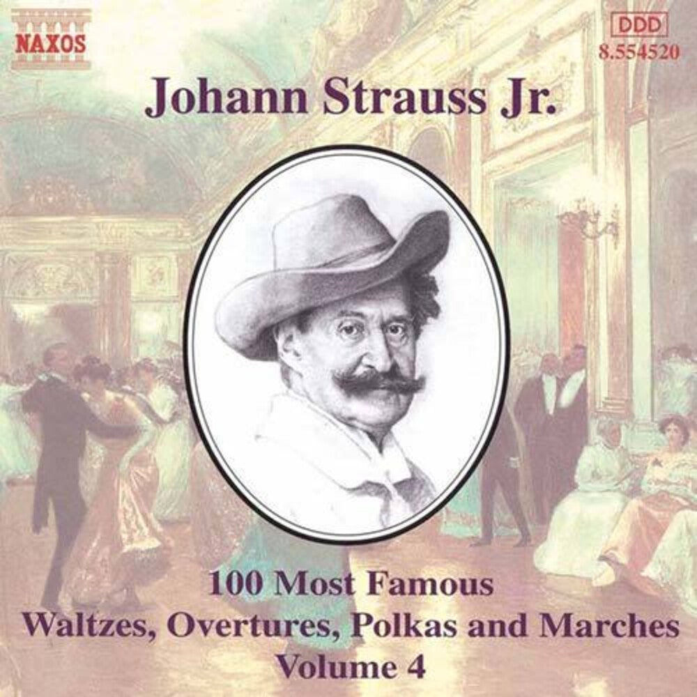 J Strauss .Jr. - 100 Most Famous Waltzes/Ovt/Po [CD]