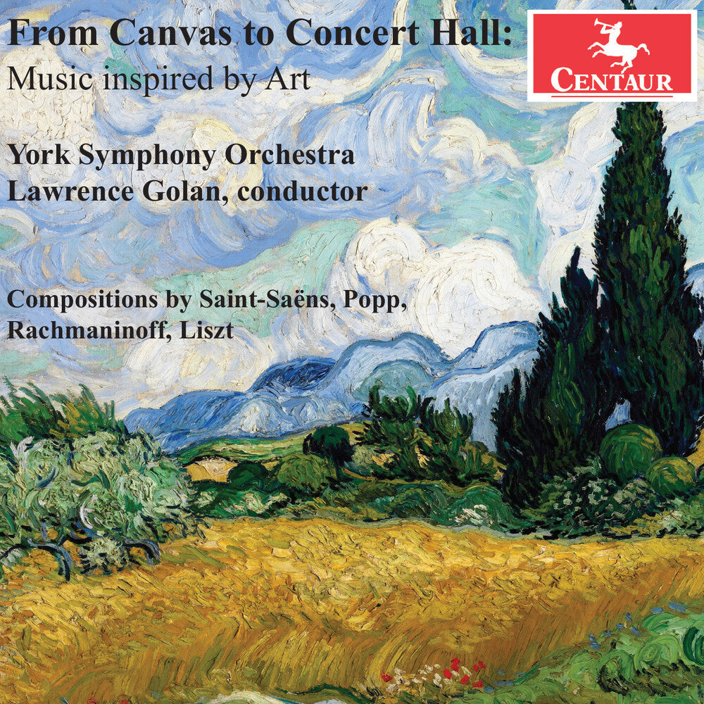 Liszt / Rachmaninoff / York Symphony Orchestra - From Canvas to Concert Hall - Music Inspired By [CD]
