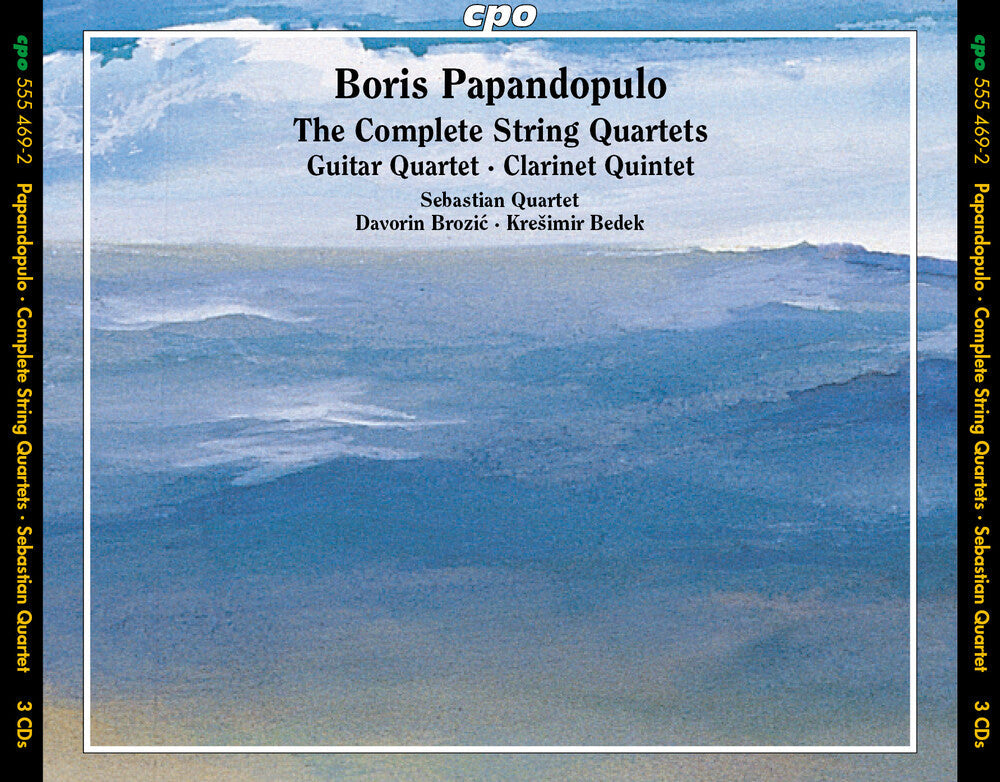 Papandopulo / Bedek / Sebastian String Quartet - Complete String Quartets Guitar Quartet Clarinet [CD]