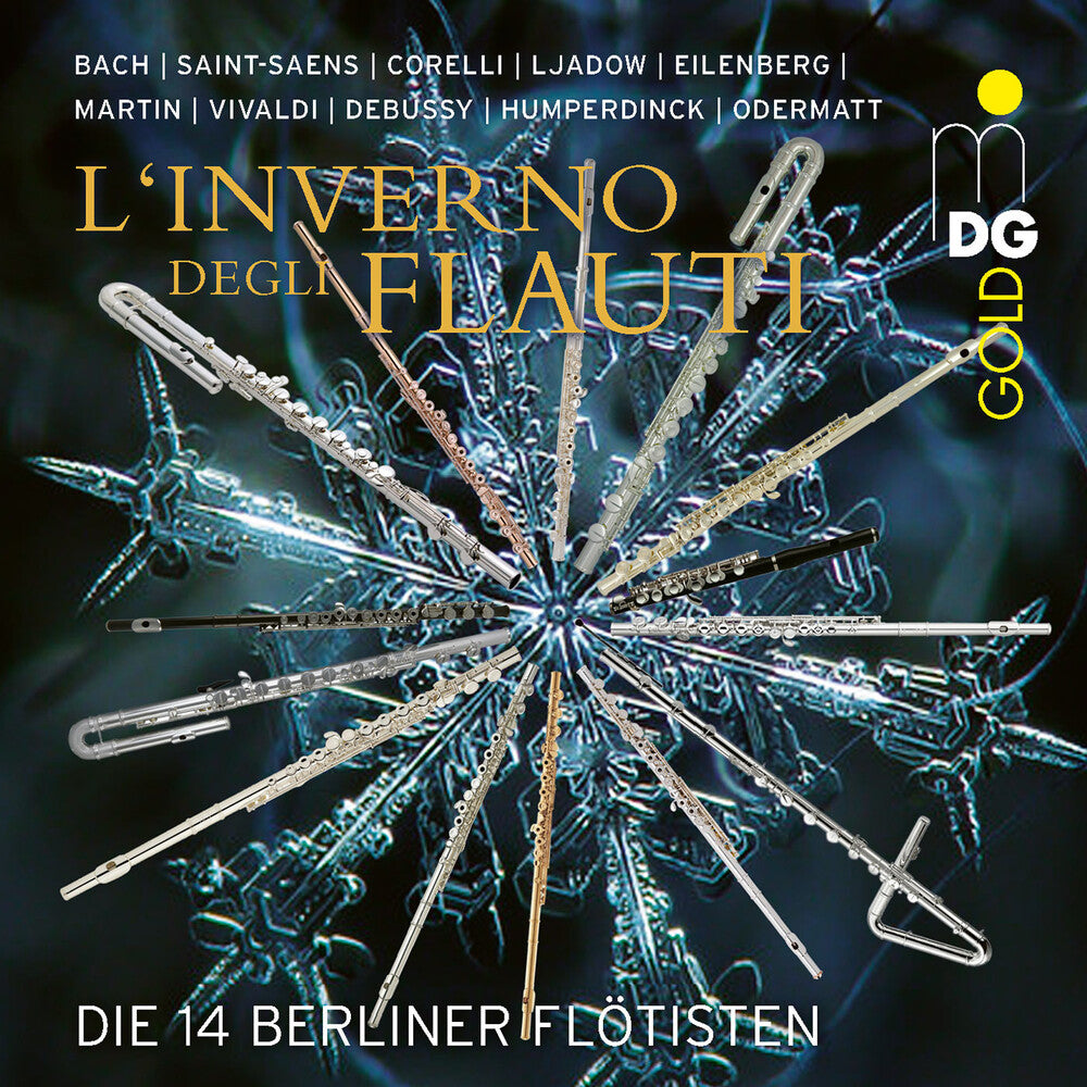 14 Flautists Of The Berliner Philharmoniker - Christmas Favourites From Bach Saint-Saens Corelli [CD]
