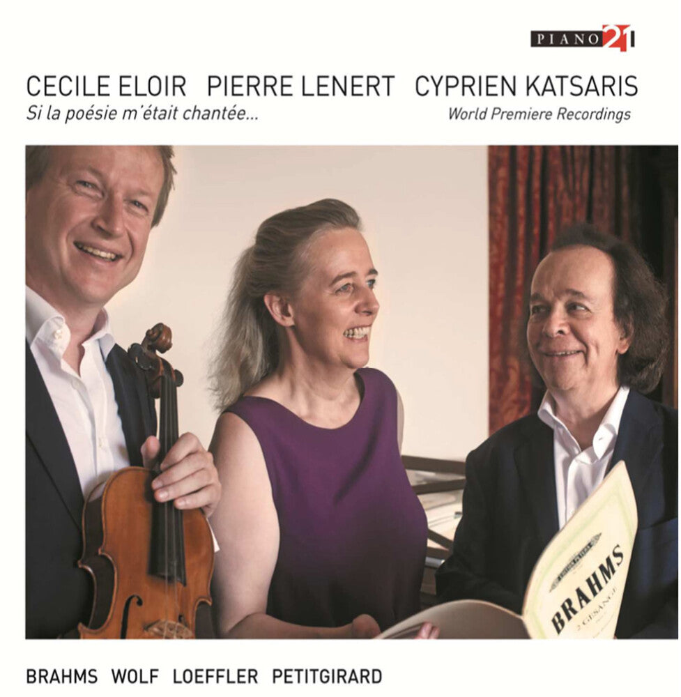 Brahms / Cecile Eloir - Brahms: Works for Alto Viola & Piano [CD]