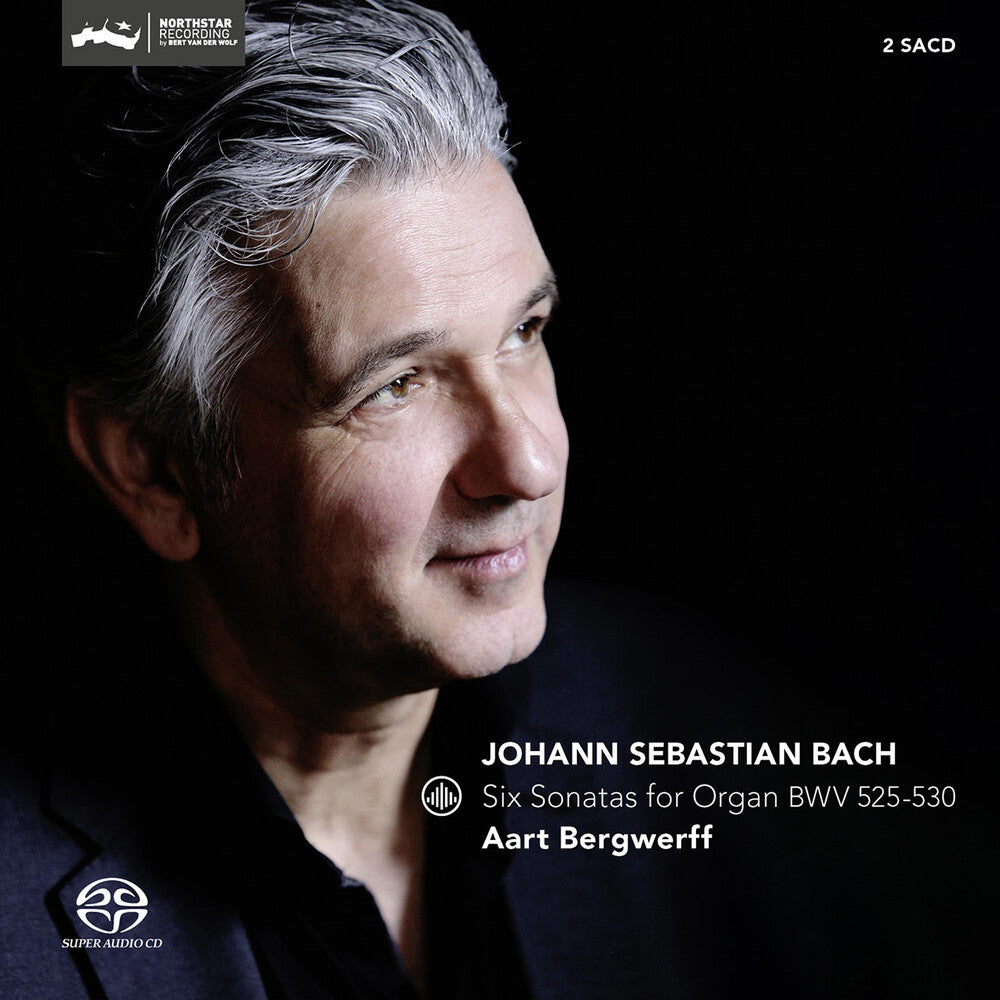 J Bach .S. / Bergwerff - Six Sonatas For Organ Bwv 525-530 (Hybr) [CD]