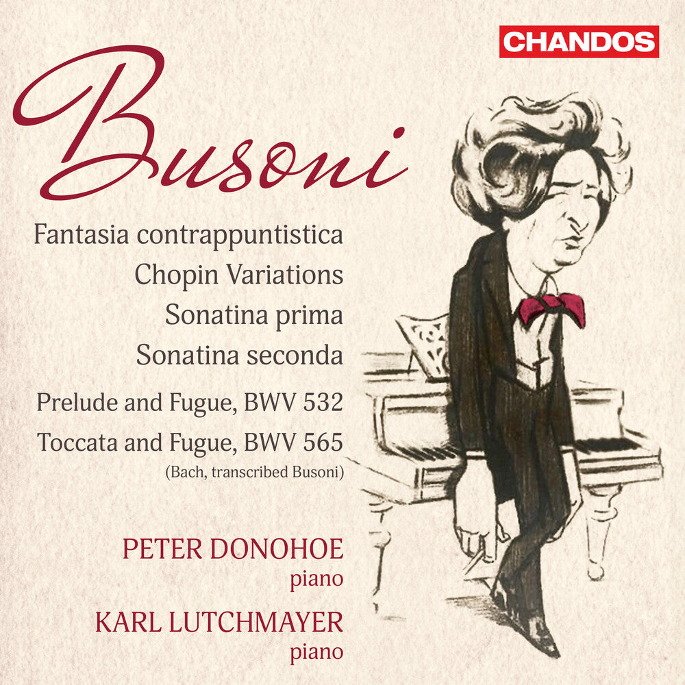 Busoni / Donohoe / Lutchmayer - Fantasia Contrappuntistica Chopin Variation [CD]