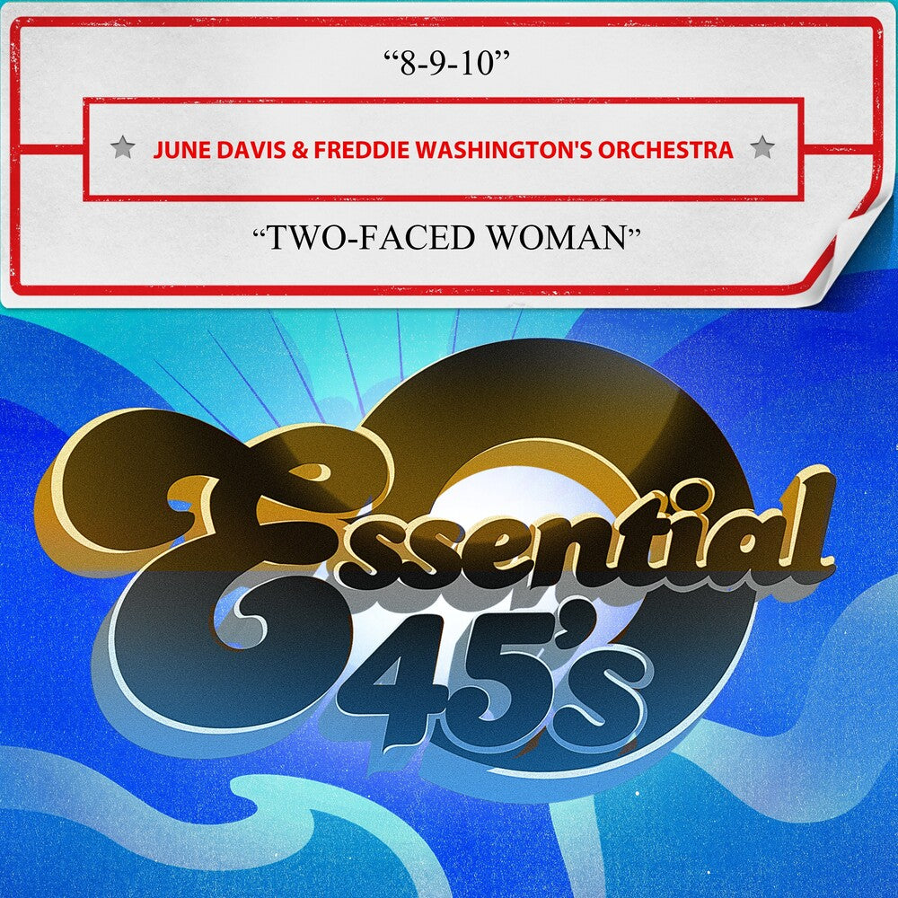 June Davis  & Freddie Washington's Orchestra - 8-9-10 / Two-Faced Woman (Digital 45) (Mod) [CD]