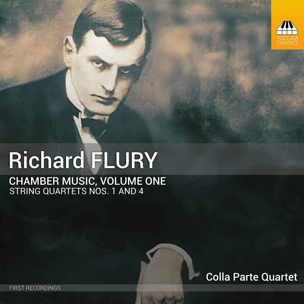Flury / Colla Parte Quartet - Chamber Music Vol. 1 - String Quartets Nos. 1 & 4 [CD]