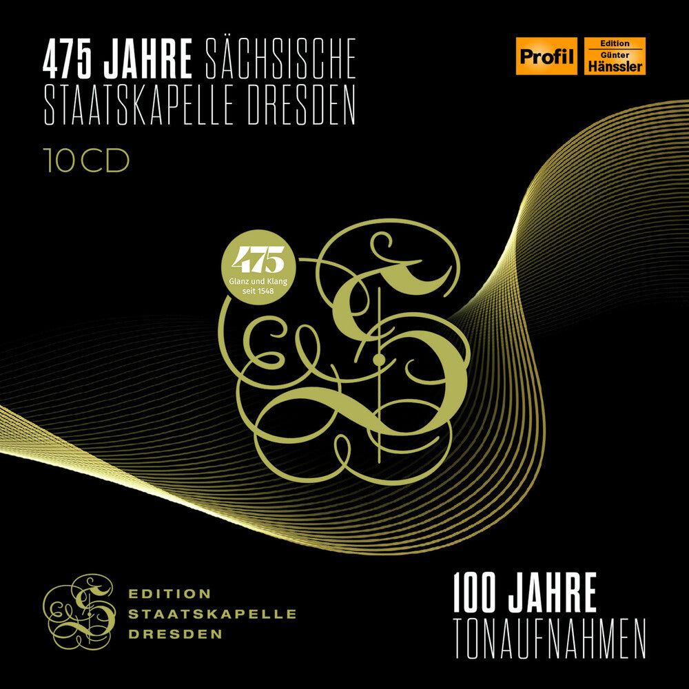 Auber / Bartok / Czech Philharmonic Chorus - 475 Jahre Sachsische Staatskapelle Dresden [CD]