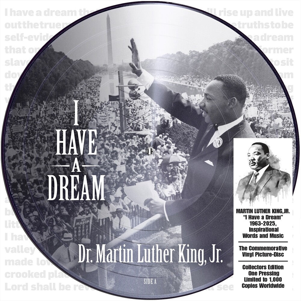 King Martin Jr  Lurther - I Have A Dream 1963-2025 Inspirational [Deluxe] [Limited Edition] Vinyl Record