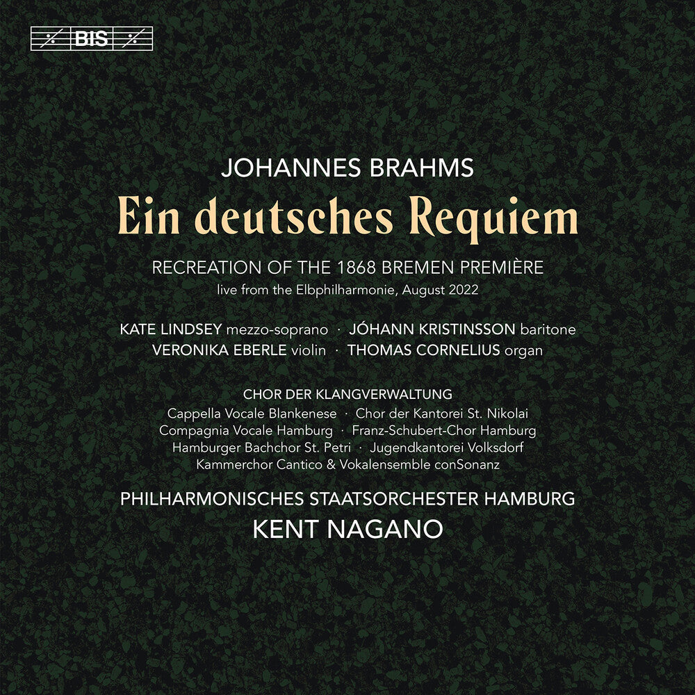 Brahms / Lindsey / Kristinsson - Ein Deutsches Requiem (Hybr) [CD]