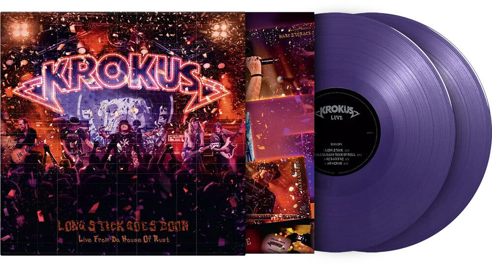 Krokus - Long Stick Goes Boom: Live From The House Of Rust [LP] Vinyl Record