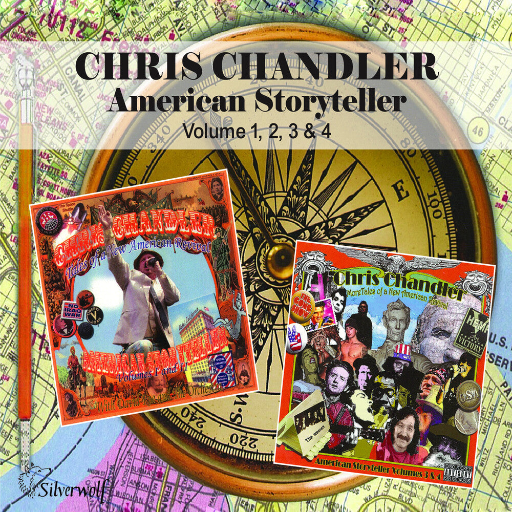 Chris Chandler - American Storyteller Volume 1-4 (Box) [CD]
