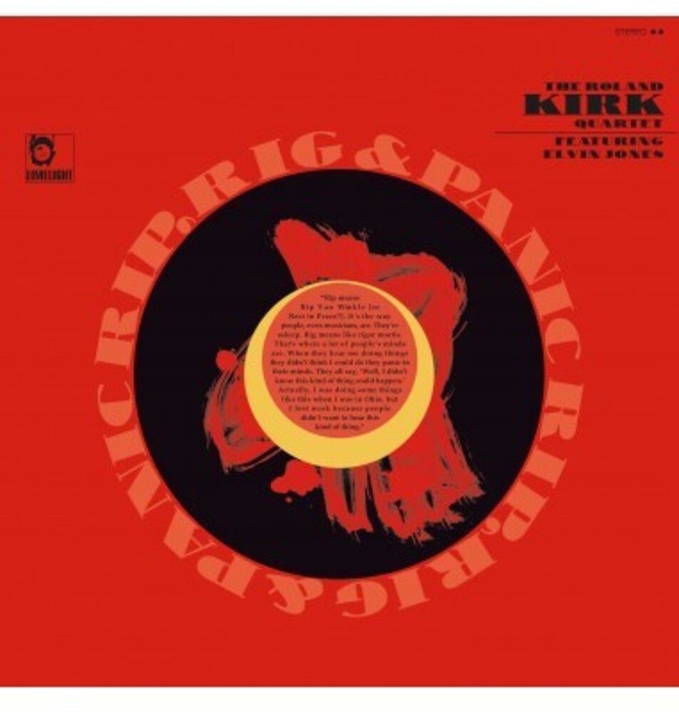 Roland Kirk  Quartet - Rip Ring & Panic (Gate) (Spa) [LP] Vinyl Record