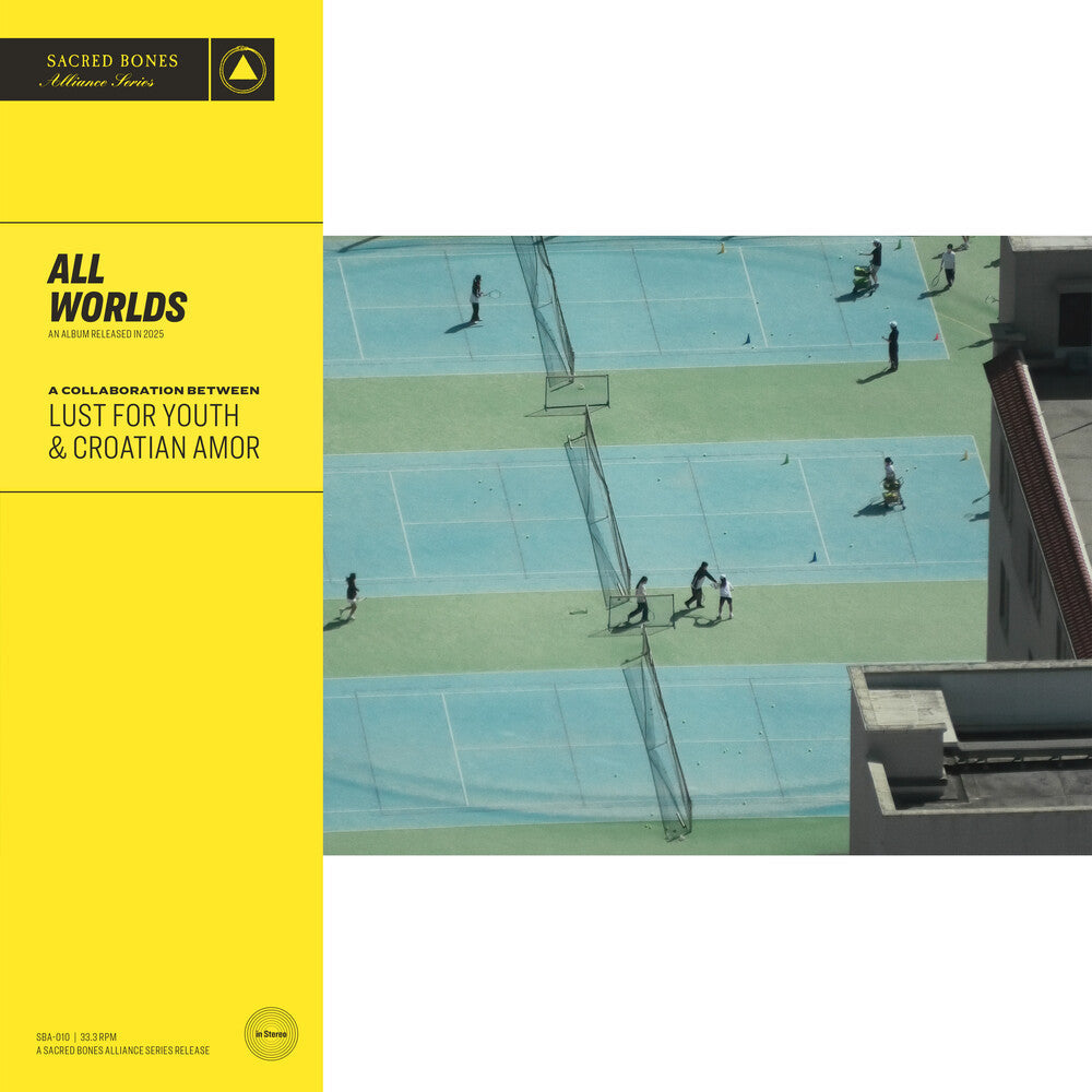 Lust For Youth & Croatian Amor - All Worlds [Clear Vinyl] Vinyl Record