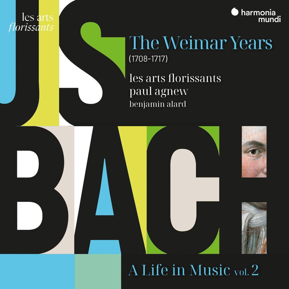 Les Arts Florissants / Paul Agnew - Bach: A Life In Music Vol. 2 - Weimar Years [CD]