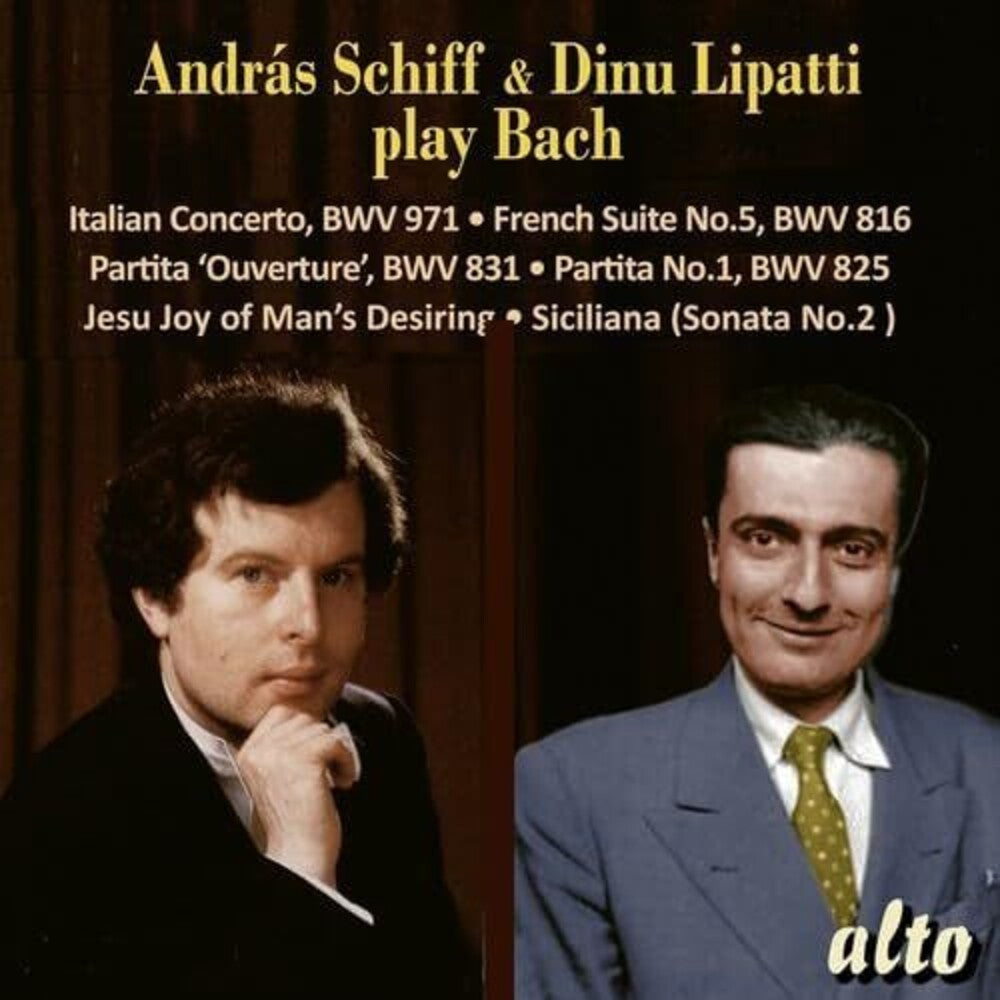 Andras Schiff  / Lipatti,Dinu - Andras Schiff & Dinu Lipatti Play J.S Bach [CD]