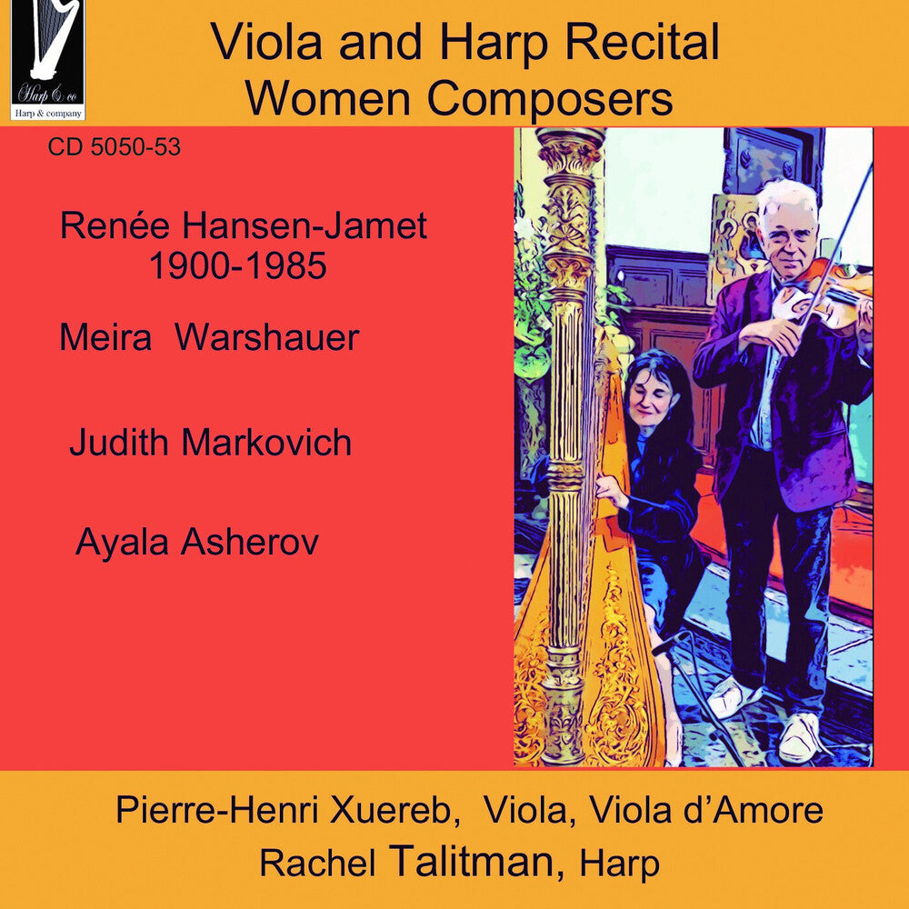 Pierre Xuereb -Henri / Talitman,Rachel - Viola & Harp Recital: Women Composers (Uk) [CD]