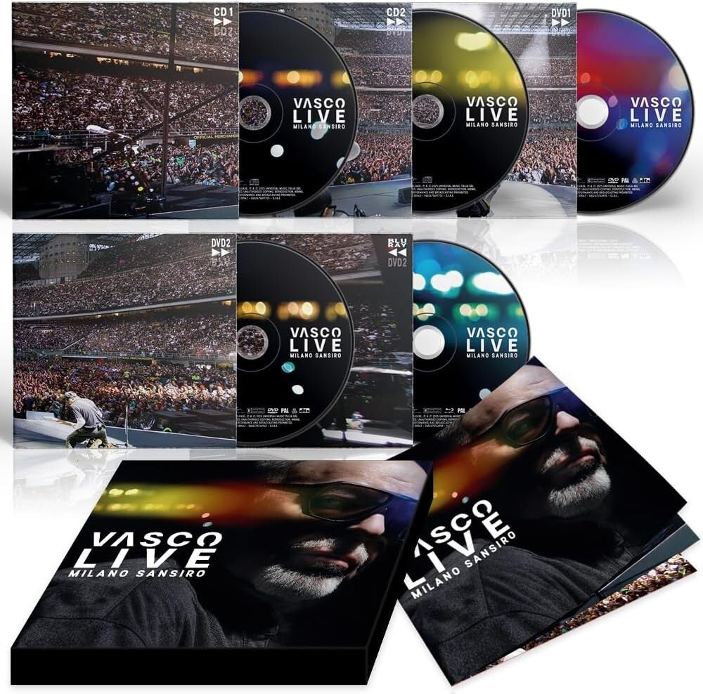Vasco Rossi - Vasco Live Milano Sansiro (W/Dvd) (Box) (Wbr) [CD]