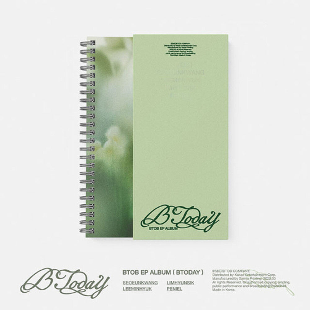 Btob - Btoday - Photobook Version - incl. 96pg Photobook, 16pg Lyrics Booklet, Photocards, Postcard, Sticker, Cup Coaster, Bookmark + P [CD]