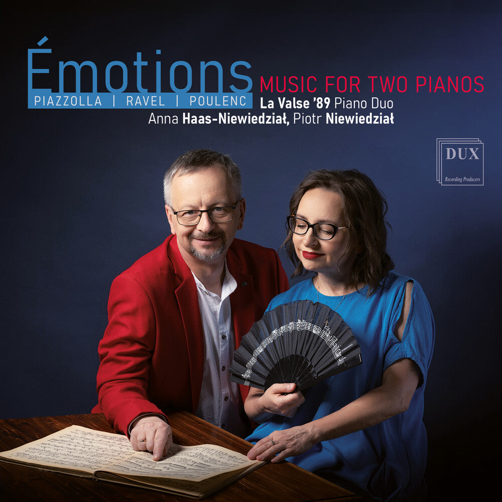 La Valse '89 Piano Duo - Emotions - Music For Two Pianos Music CD