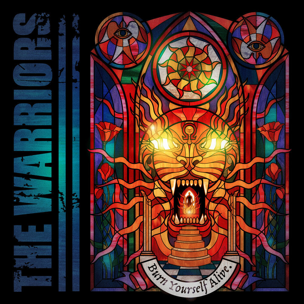 The Warriors - Burn Yourself Alive [Metallic Black Rainbow LP] Vinyl Record