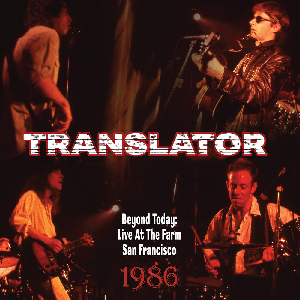 Translator - Beyond Today: Live At The Farm San Francisco 1986 [LP] Vinyl Record