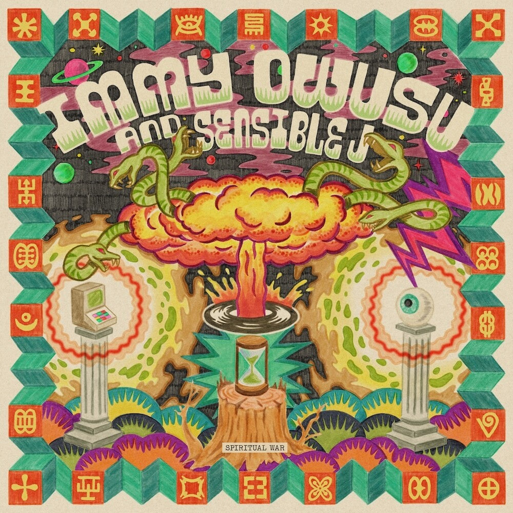 Immy Owusu & Sensible J  - Spiritual War [LP] Vinyl Record
