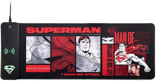 Numskull - Superman - Oversize Gaming Mat & Mobile Charger - Collectibles