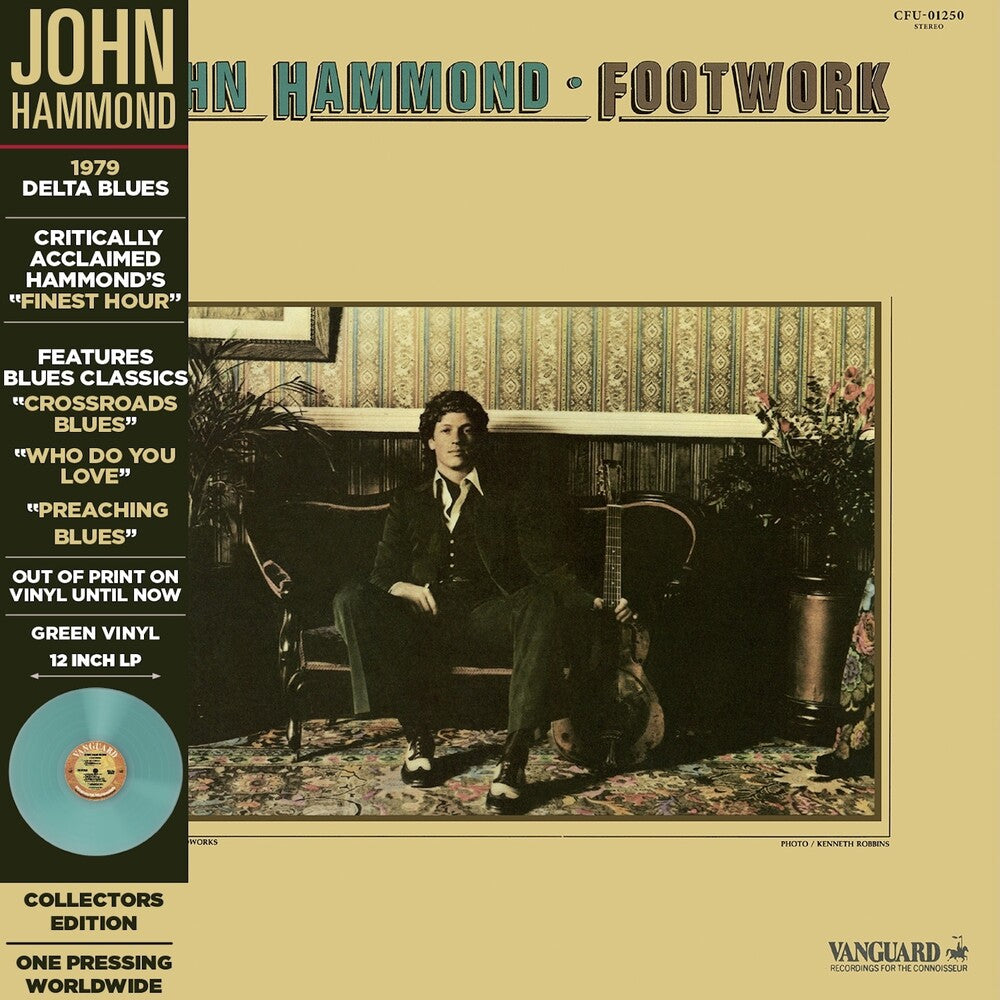 Hammond, John - Footwork - Green/Red [LP] Vinyl Record