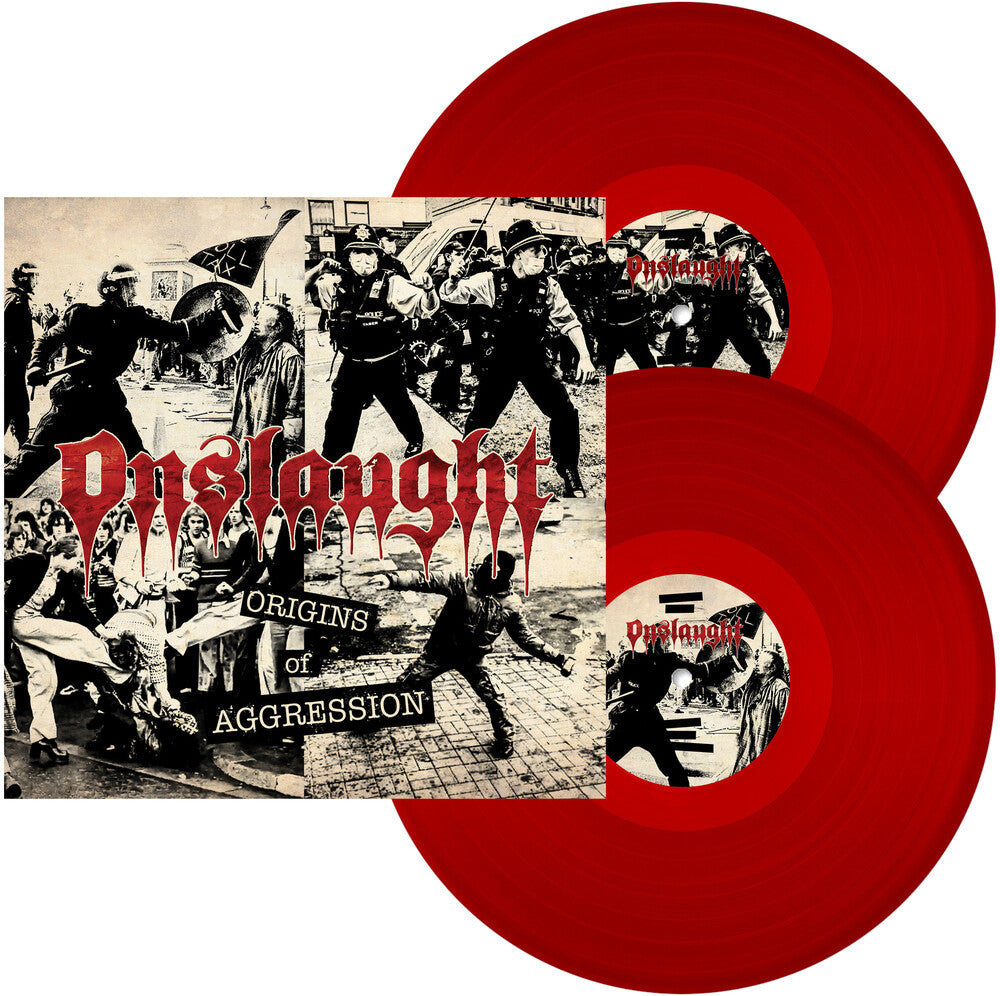 Onslaught - Origins Of Aggression [2 LP Thermonuclear Red] Vinyl Record