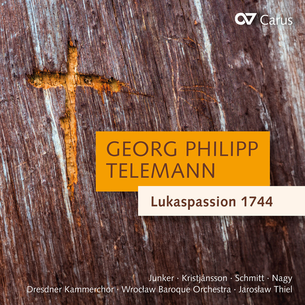 Kammerchor Dresdner  / Telemann - Lukaspassion 1744 [CD]