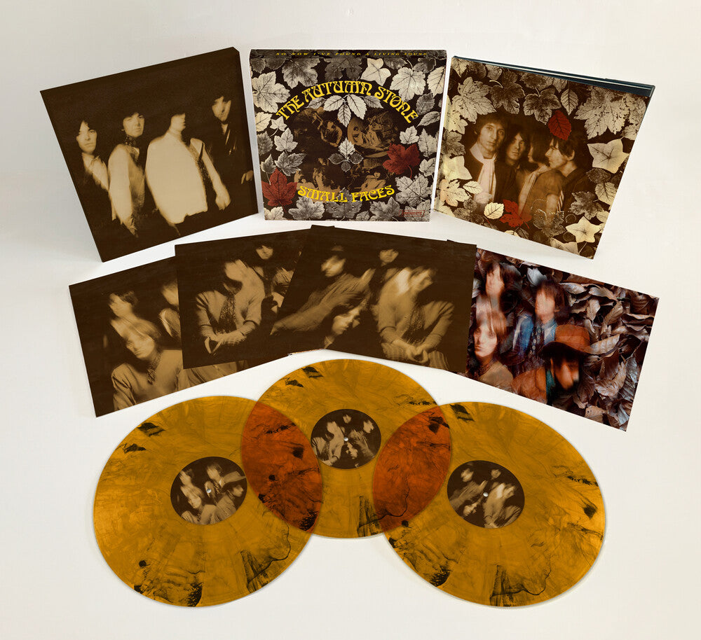 Small Faces - Autumn Stone - Expanded Limited Anniversary Edition Autumn Orange Vinyl [LP] Vinyl Record