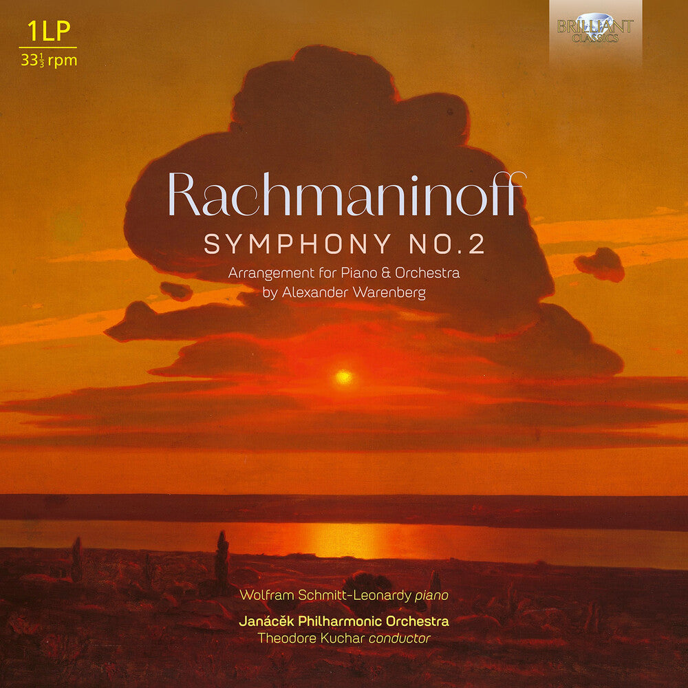 Schmitt-Wolfram Leonardy - Rachmaninoff: Sym No. 2 Arrangement For Pno & Orch [LP] Vinyl Record