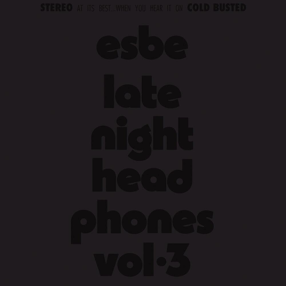 Esbe - Esbe - Late Night Headphones Vol. 3 [LP] Vinyl Record