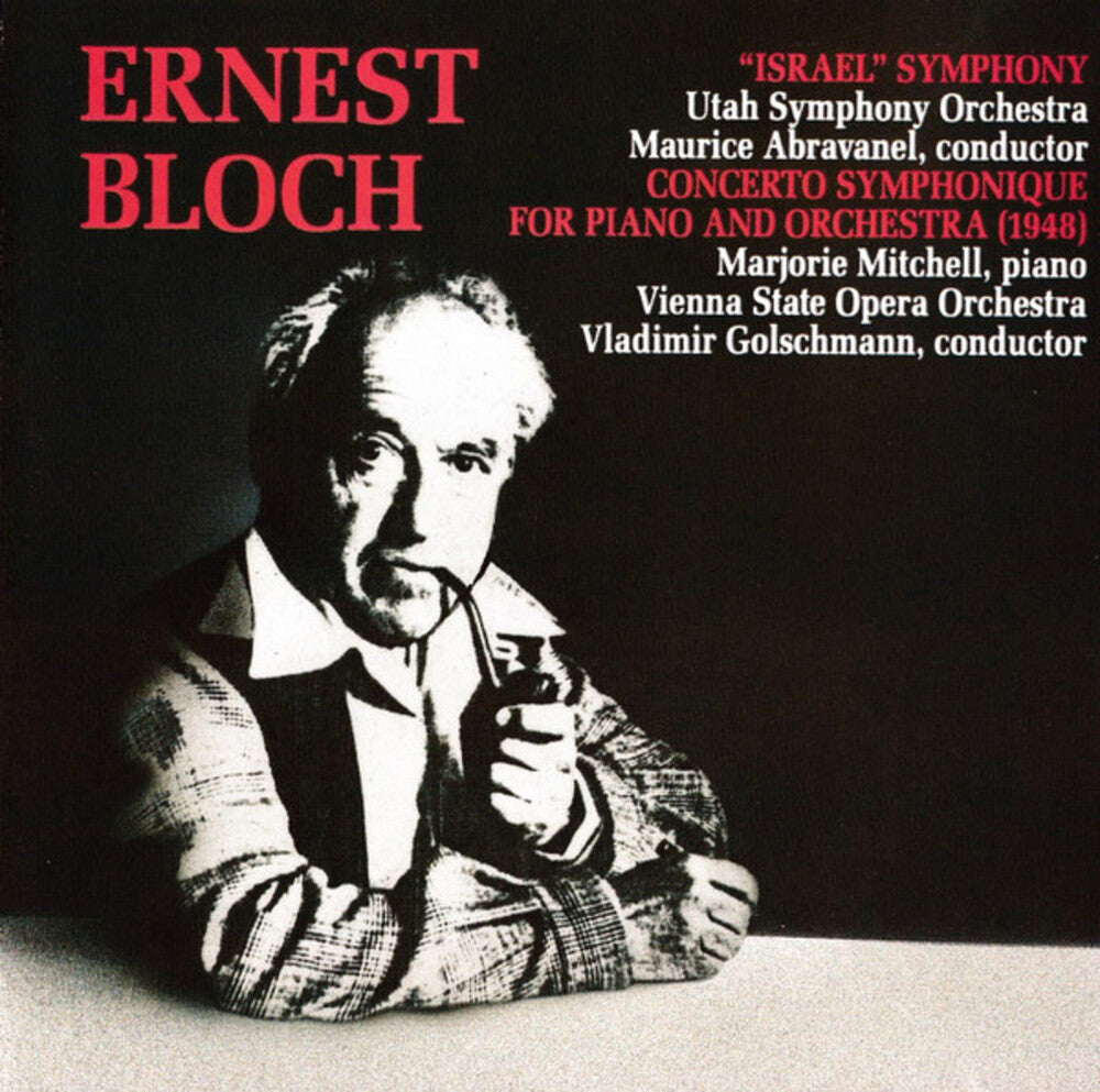 Utah Symphony Orchestra - Bloch: Israel Symphony / Concerto Symphonique [CD]