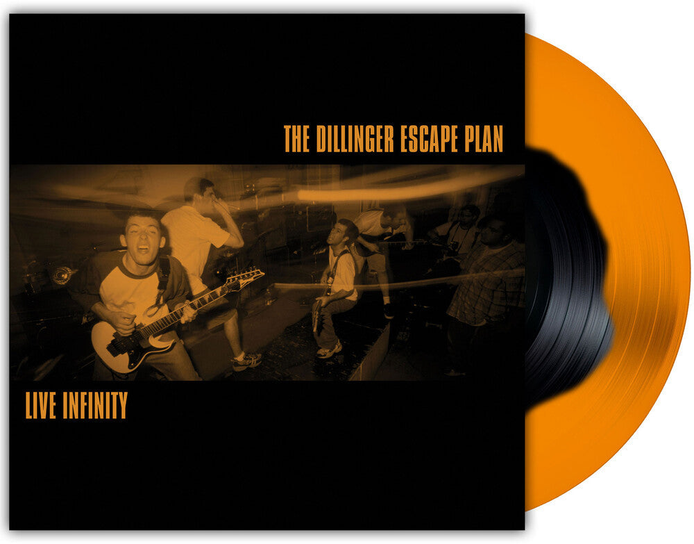 THE DILLINGER ESCAPE PLAN	 - Live Infinity -  [Black inside of orange krush vinyl] Vinyl Record