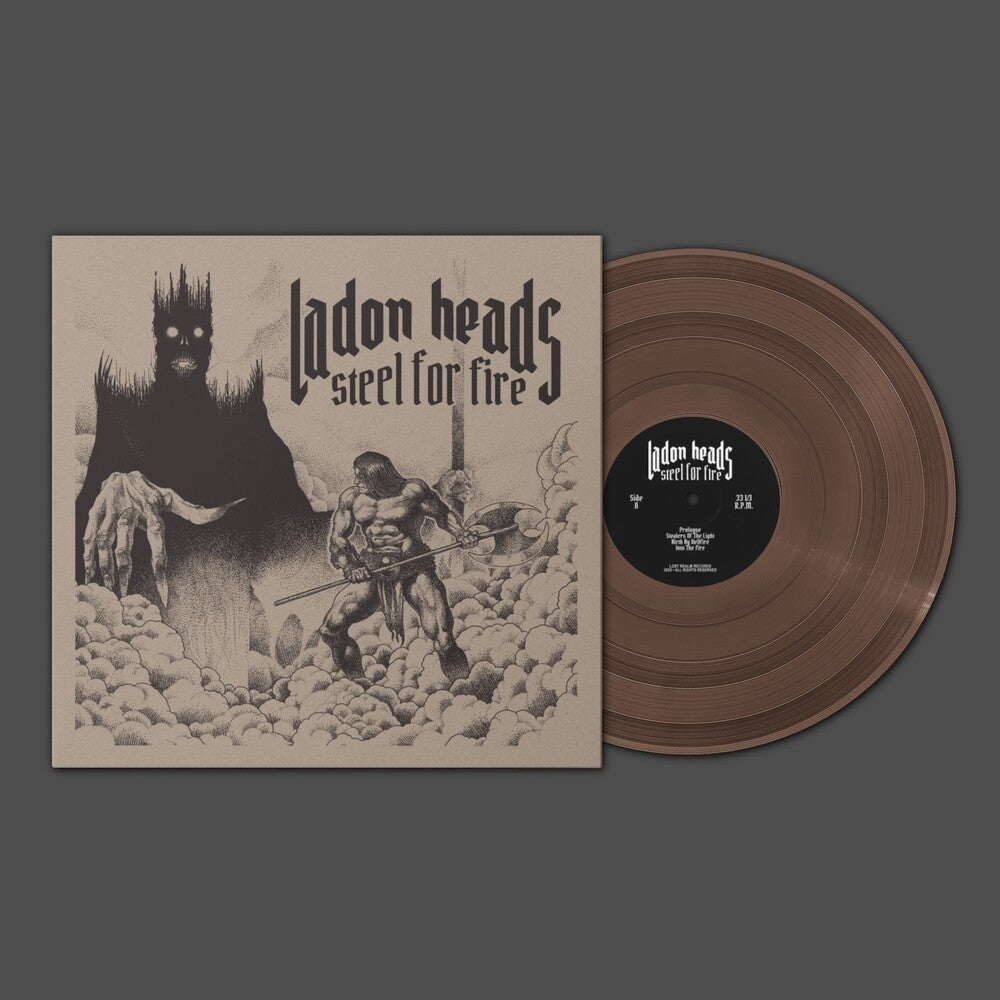 Ladon Heads - Steel For Fire [Brown] Vinyl Record