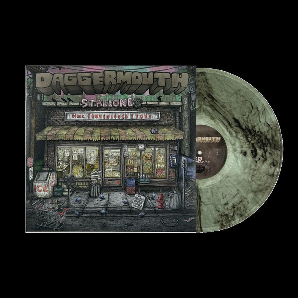 Daggermouth - Stallone - Coke Bottle W/ Black Swirl [LP] Vinyl Record