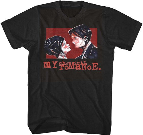 My Chemical Romance 3 Chrs Tshirt Med 13mcr009aa2 - My Chemical Romance 3 Chrs Tshirt Med 13mcr009aa2 - Apparel