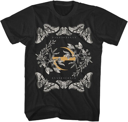 Evanescence Butterfly Logo Tshirt Sm Ts4423evna1 - Evanescence Butterfly Logo Tshirt Sm Ts4423evna1 - Apparel