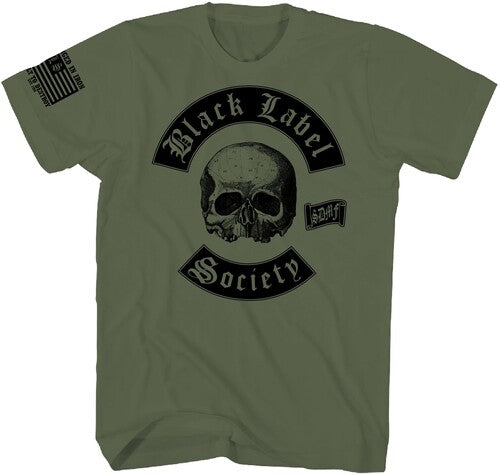 Black Label Society Tshirt Large Gray Ts0001blsa3 - Black Label Society Tshirt Large Gray Ts0001blsa3 - Apparel
