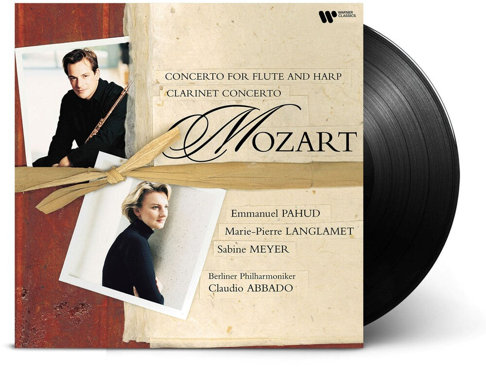 Sabine Meyer - Mozart: Con For Fl & Harp Clarinet Con [LP] Vinyl Record