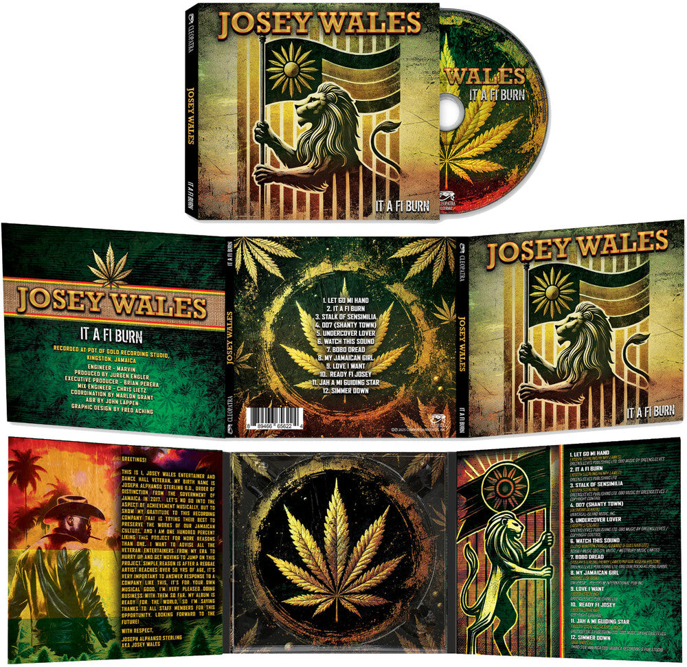 Josey Wales - It A Fi Burn [CD]