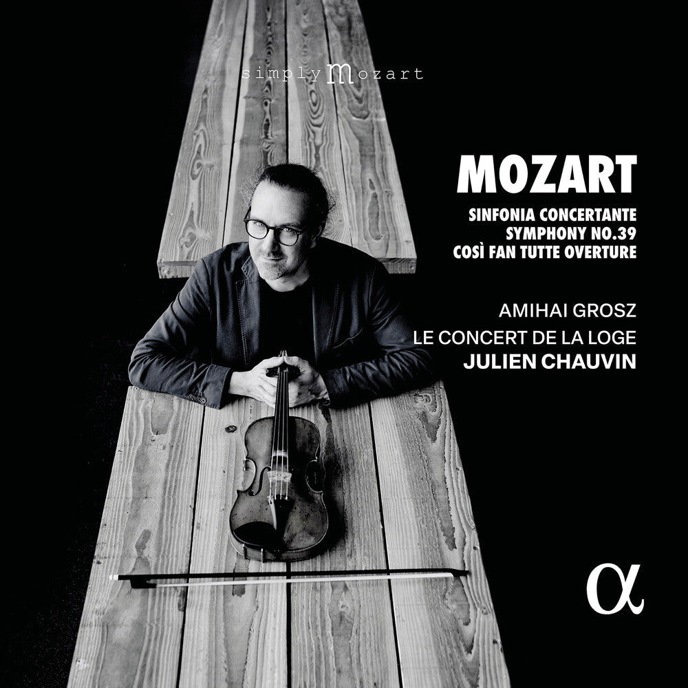 Julien Chauvin - Mozart: Sinfonia Concertante Sym No. 39 & Cosi [CD]
