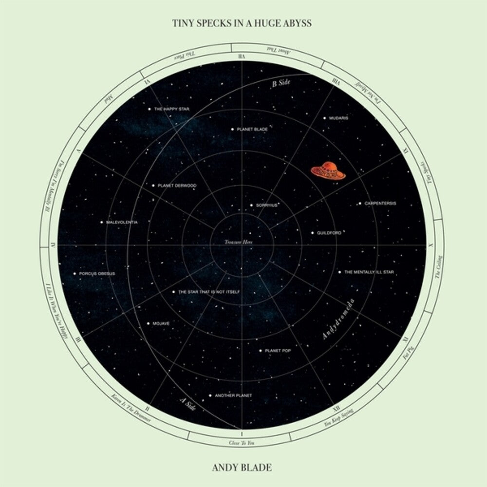 Andy Blade - Tiny Specks In A Huge Abyss [LP] Vinyl Record